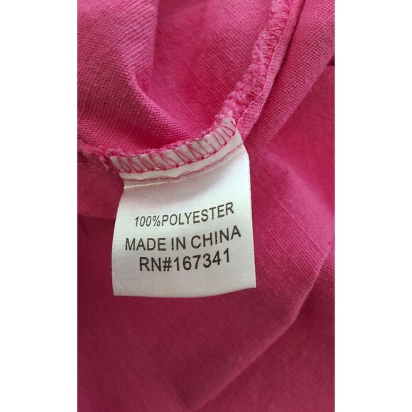 Hello Molly Ready For Brunch Hot Pink Mini Dress XS Babydoll Beachy - Picture 10 of 11